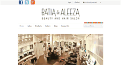 Desktop Screenshot of batiaandaleeza.com